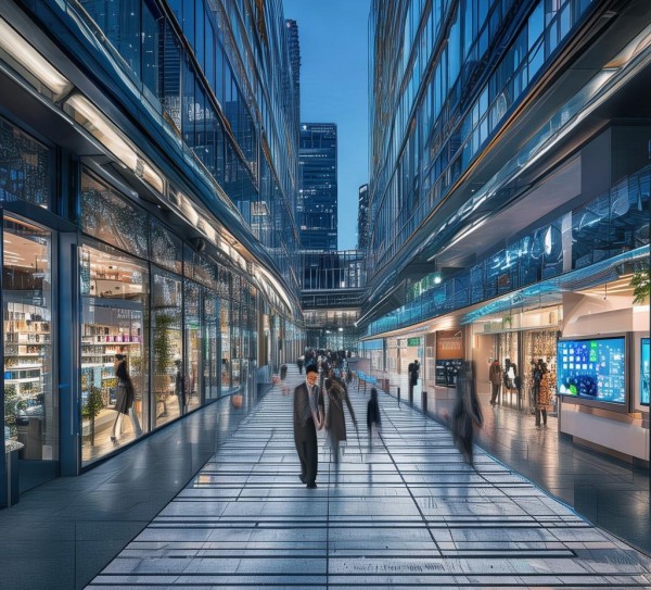 智慧、创新新平台，新空间，翠屏商贸中心的未来展望