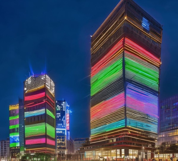 义乌商贸城亮化新实践，助力商业活力